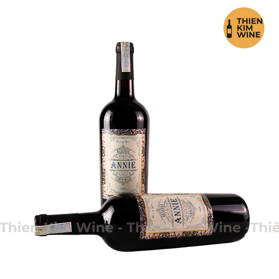 [Chính Hãng] - Rượu Vang Đỏ Tây Ban Nha ANNIE Tempranillo 750 ml (14%)