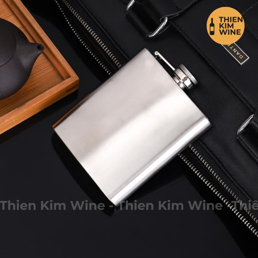 Bình Inox Đựng Rượu tiện lợi - Cắm Trại, Di động Chống rò rỉ